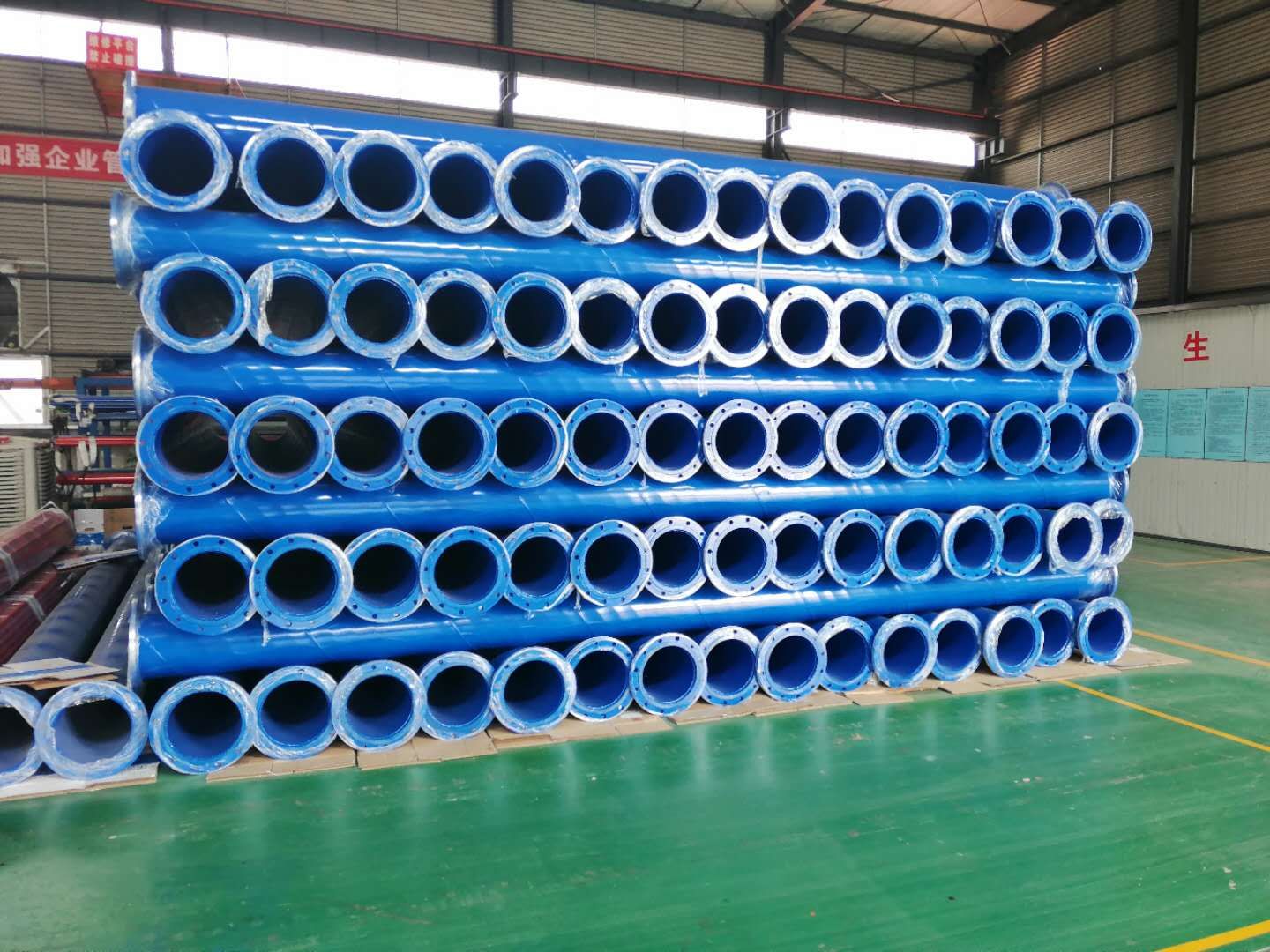 龙沙给排水涂塑钢管